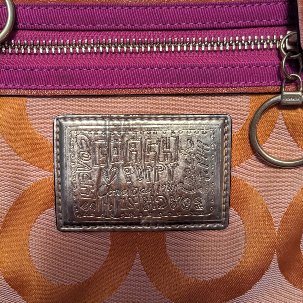 Coach Poppy handbag - Picture 2 of 6